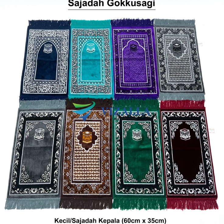 KODE PRODUK VWMEQ7878 Sajadah Gokkusagi Kecil 635 Sajadah Kepala Grosir Sajadah