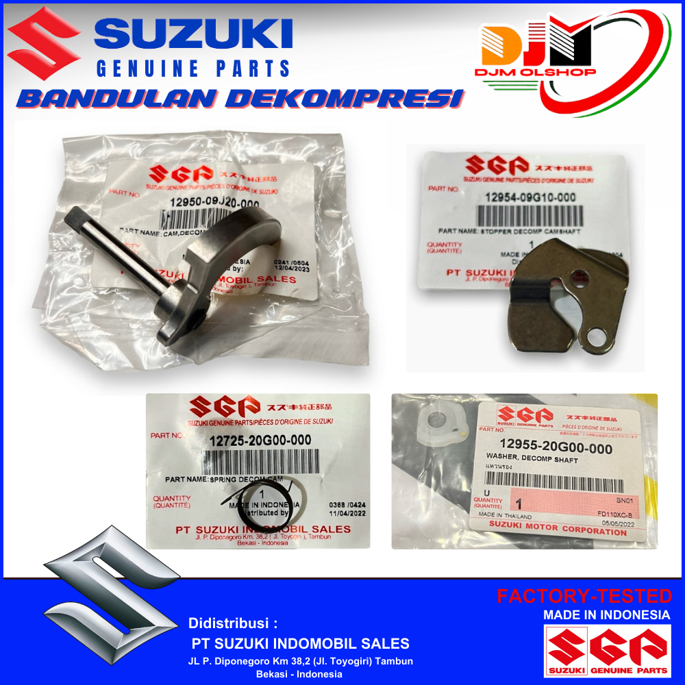 BANDULAN DECOMPRESI OTOMATIS NOKEN AS ORIGINAL SUZUKI SMASH SHOGUN 125 ADDRESS NEX