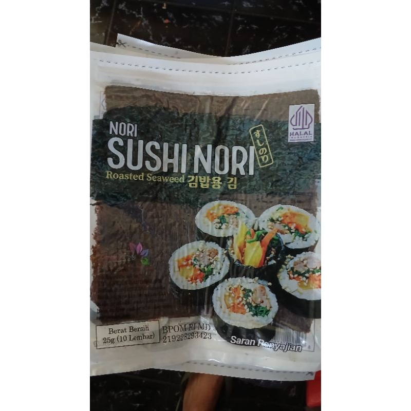 

SUSHI NORI 10LEMBAR
