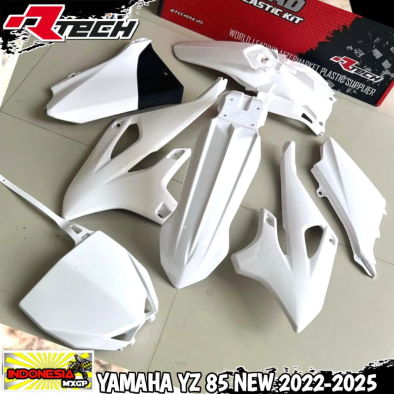 YAMAHA YZ 85 NEW 2022 2023 2024 2025 2026 2027 - RACETECH COMPLETE PLASTIK KIT - COVER BODY FULL SET