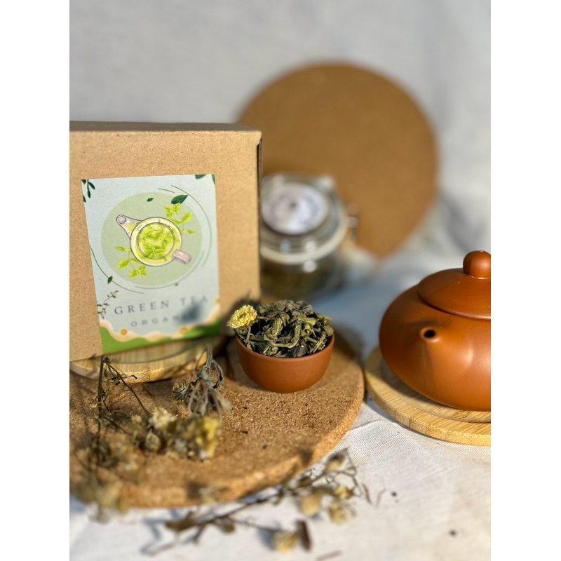 

D’Guma Green Tea Organic || Teh Hijau || Teh Organik kemasan 30 Gram