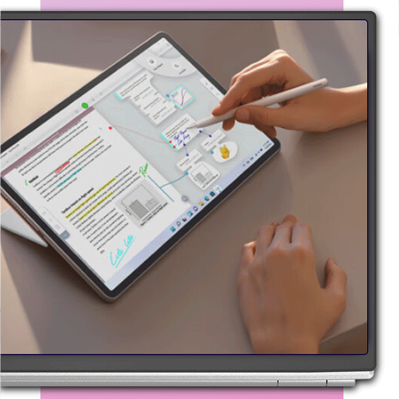 laptop 2 in 1 touchscreen 14 inch baru ram16g+512gb ssd windows11 dan microsoft layar sentuh garansi