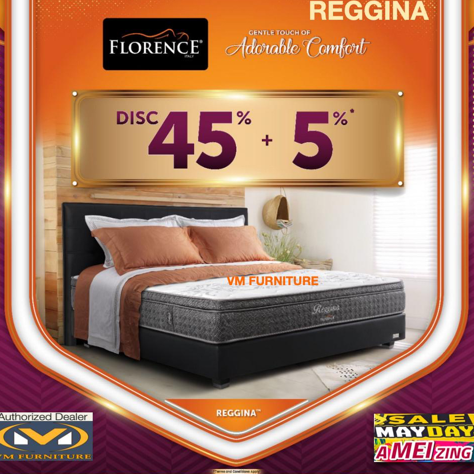 FLORENCE REGGINA  Free Sprei & Bantal
