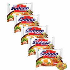

Sedaap Mie Instan Goreng 90 gr 5 pcs