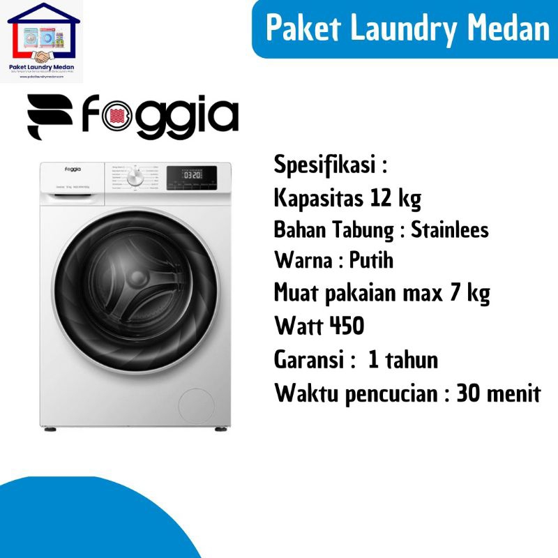 WASHER FOGGIA 12 KG