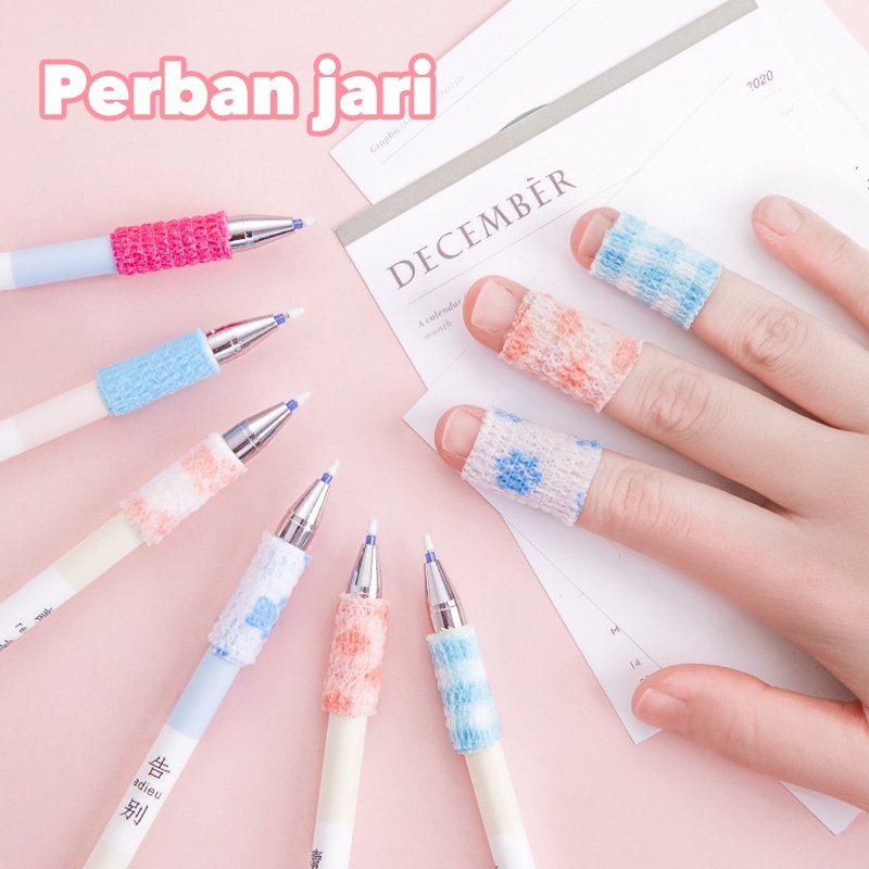 

Finger Tape Wrist Tape Protective Tape Pelindung Jari Perban Jari Sport Tape Warna Warni Lucu