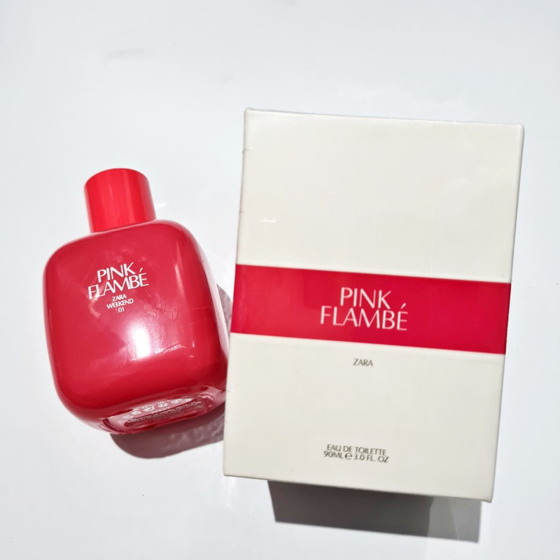 Zara Pink Flambe Parfume original / Zara EDT Parfum 90 Ml