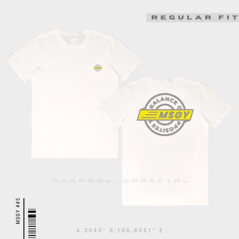 kaus distro mosagi / baju distro original / kaus pria reguler T-shirt