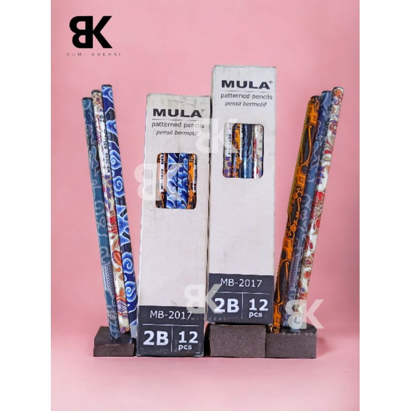 

Mula Pensil Batik 2B - 1Box 12Pcs -MB2017