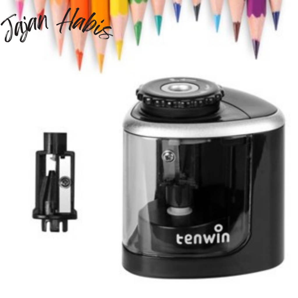 

JABIS Refill Rautan Pensil Listrik Otomatis Manual Baterai Rautan Pensil Refill Elektrik Portebel Pencil Sharpener Rautan Pensil Rotary Pensil 6-8mm Untuk Alat Tulis Sekolah Kantor
