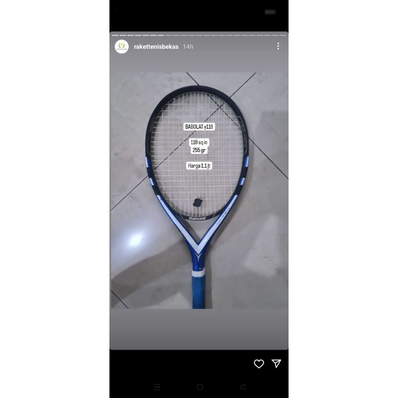 raket tenis babolat y118