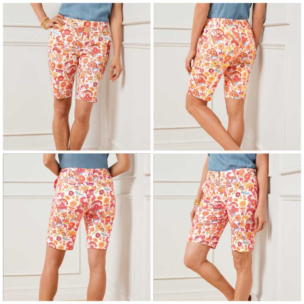 Celana Talbots Charming Floral Shortpants