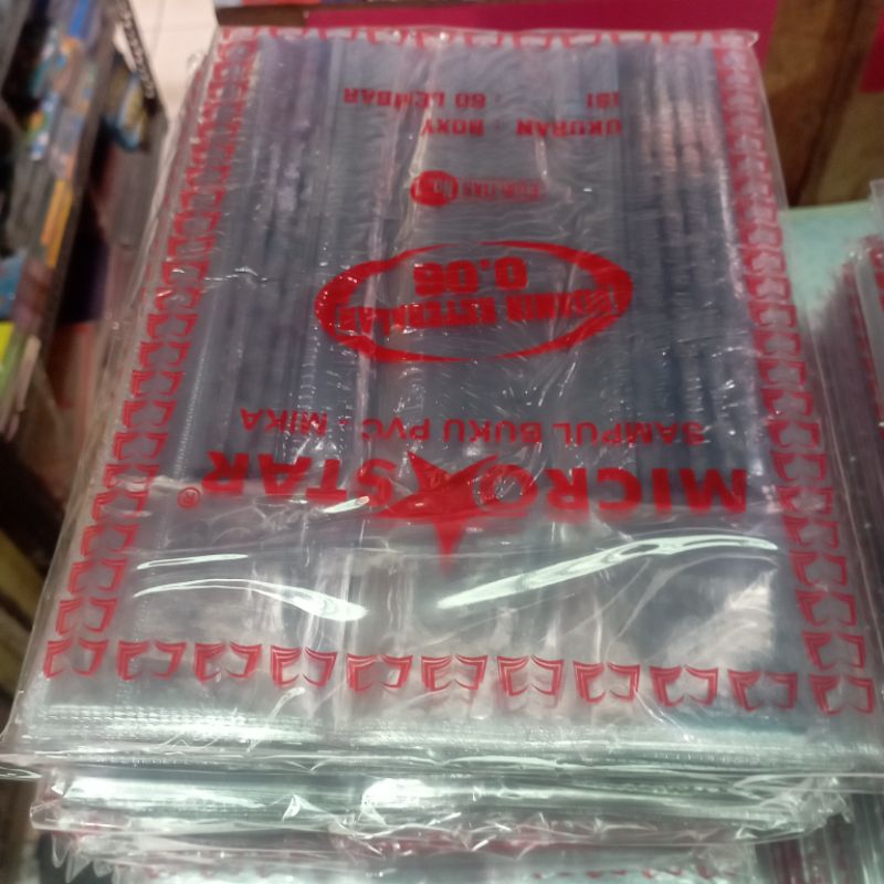 

SAMPUL MIKA PLASTIK MICRISTAR BOXY 60 lembar / pack
