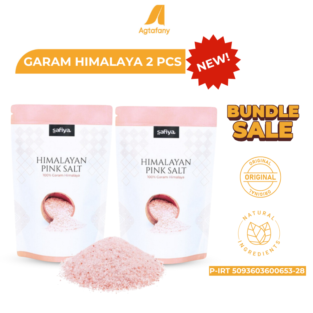 

[Paket Hemat] 2 pcs Garam Himalaya 1 Kg - Himalayan Pink Salt Original Premium