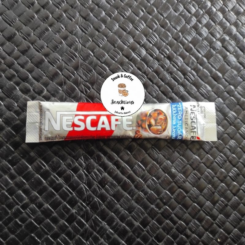 

Nescafe Thailand Americano Zero Sugar Hot Cold (Halal)