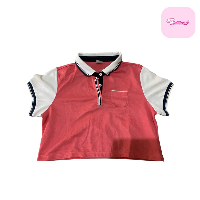 preloved kemeja crop lecaf