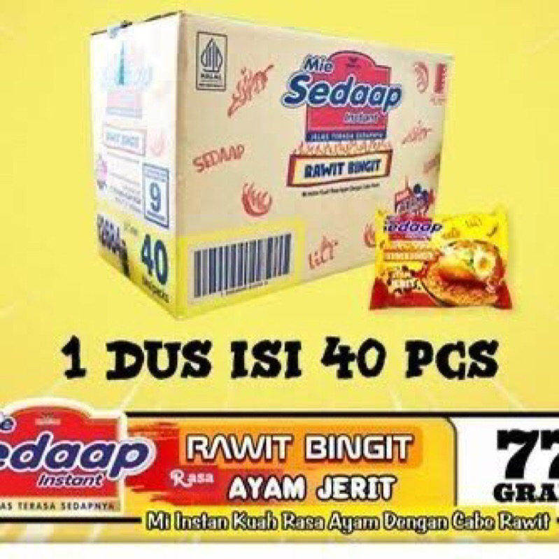 

Mie Sedaap Rawit bingit