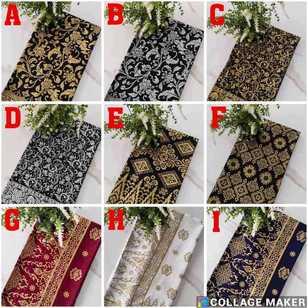KAIN BATIK HALUS MOTIF PRADA BAKUNG SERIAN WARNA DAN MOTIF PRADA BALI BAHAN BATIK PRADA 02 TERBARU