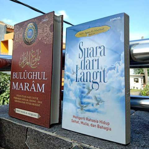 Buku Kitab Bulughul Maram Terjemah Karya Ibnu Hajar Al-Asqalani Bonus Plus Buku Suara Dari Langit