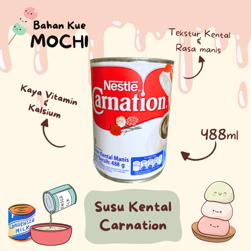 

Carnation Susu Kental Manis 488gr / Susu Krimer Kental Carnation 488gr
