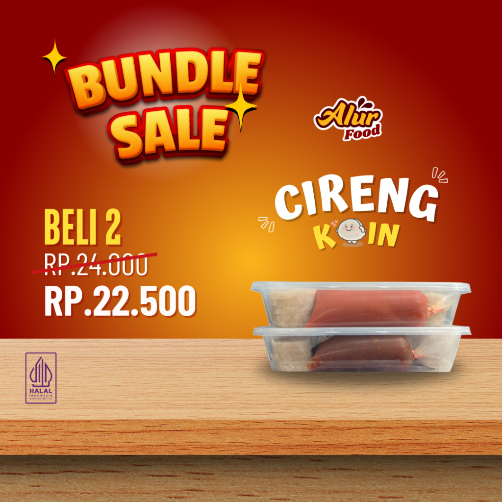 

[Paket Bundling] Cireng Koin by AlurFood Homemade Halal 100%