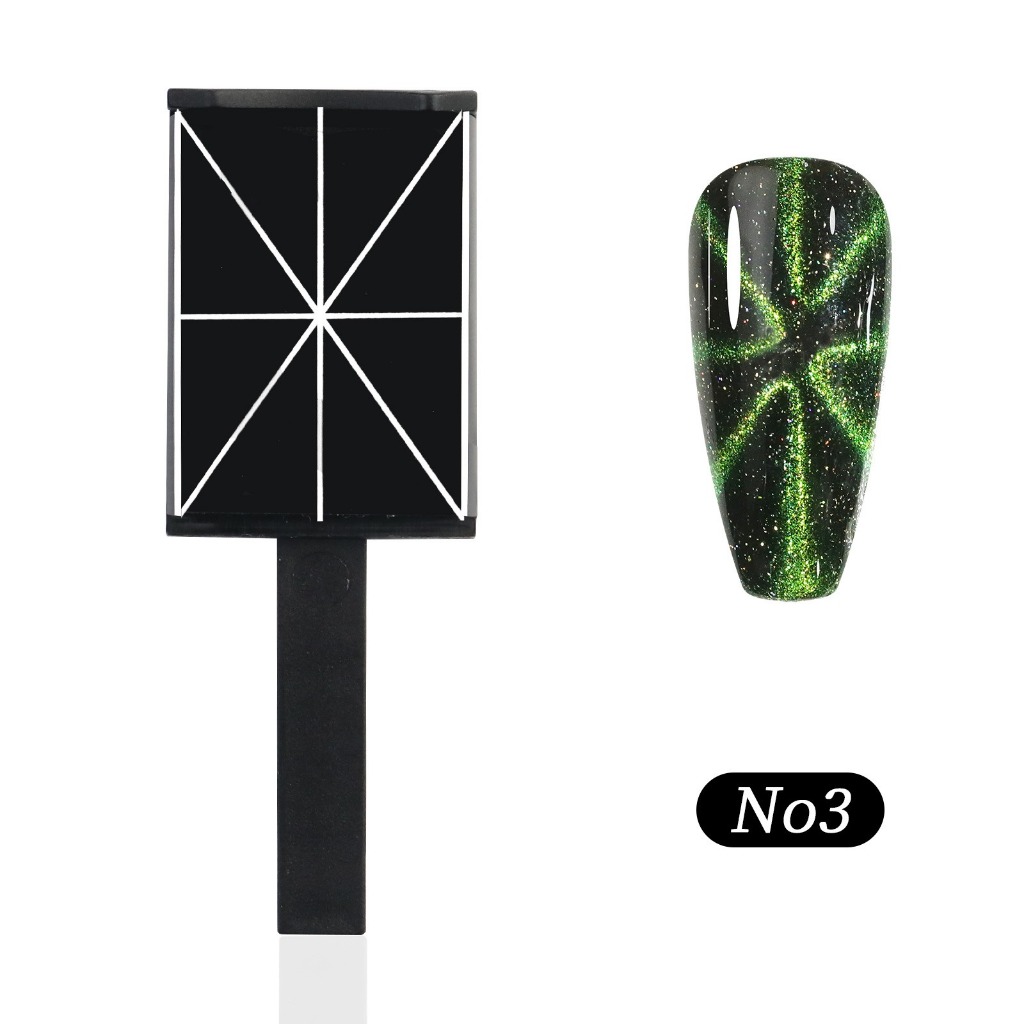 Magnet Cat Eye Nail Art Cat Eye Nail Art Multi Function - Cat Eye Nail Art Love Kotak - Cat Eye Nail