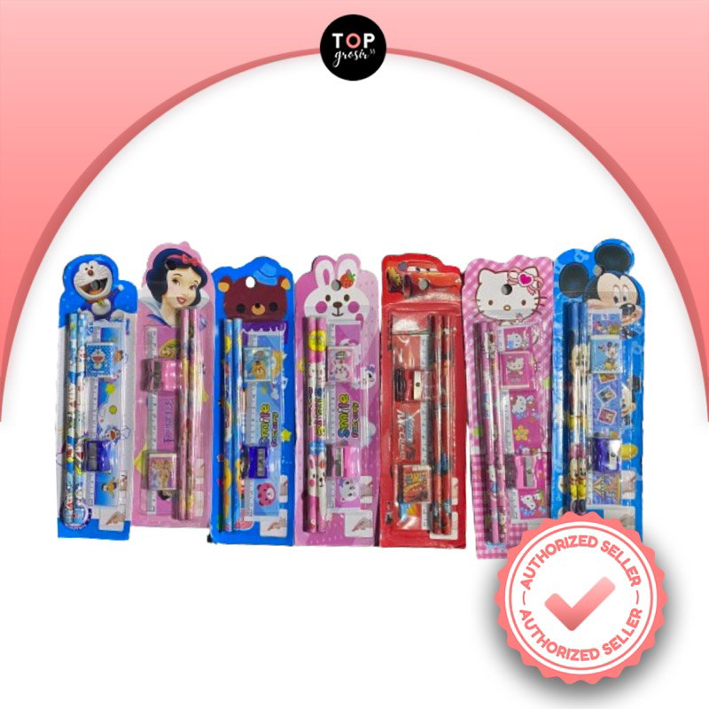 

ALAT TULIS SET 5 in 1 KARAKTER LUCU