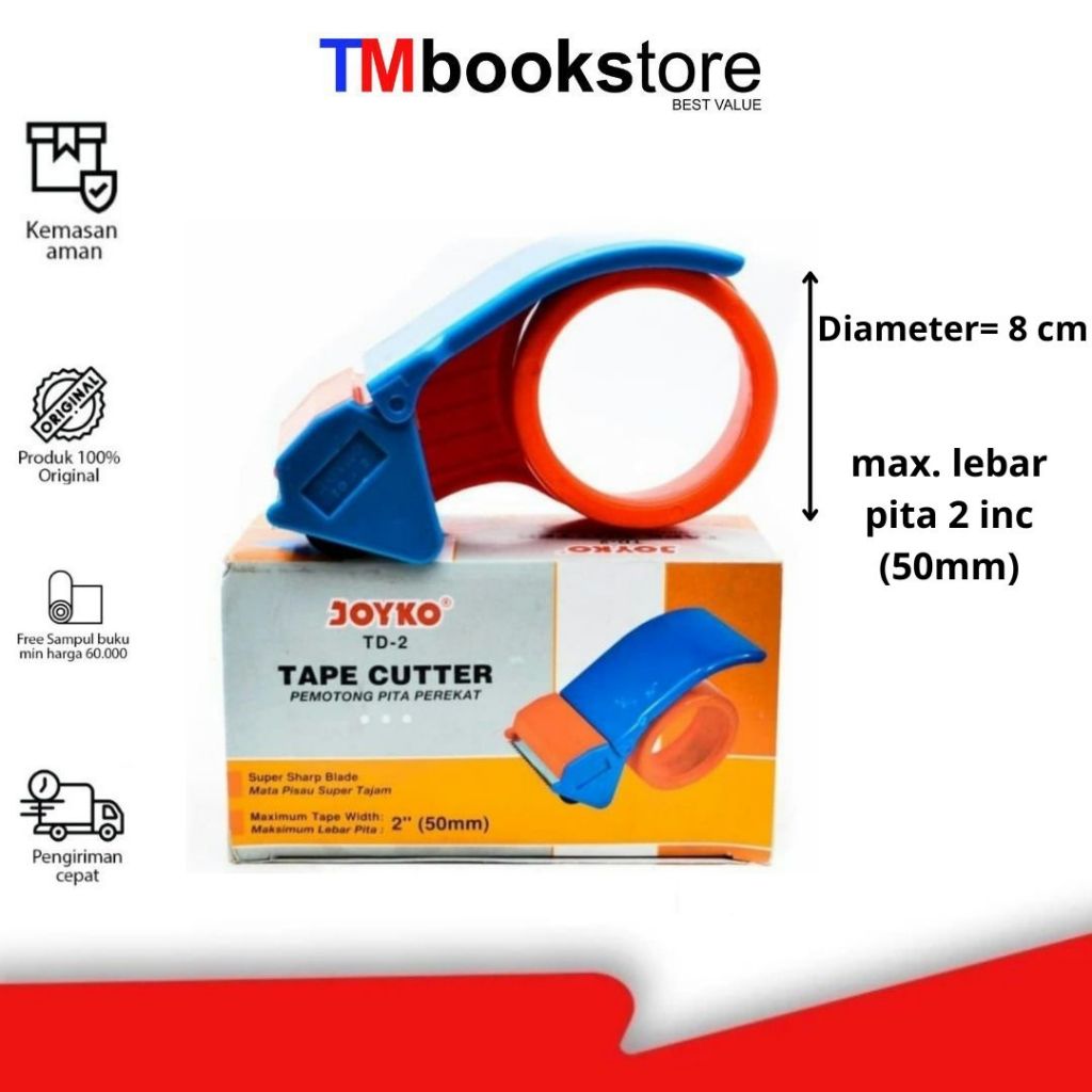 

TAPE CUTTER TD-2 2 PLASTIK JOYKO