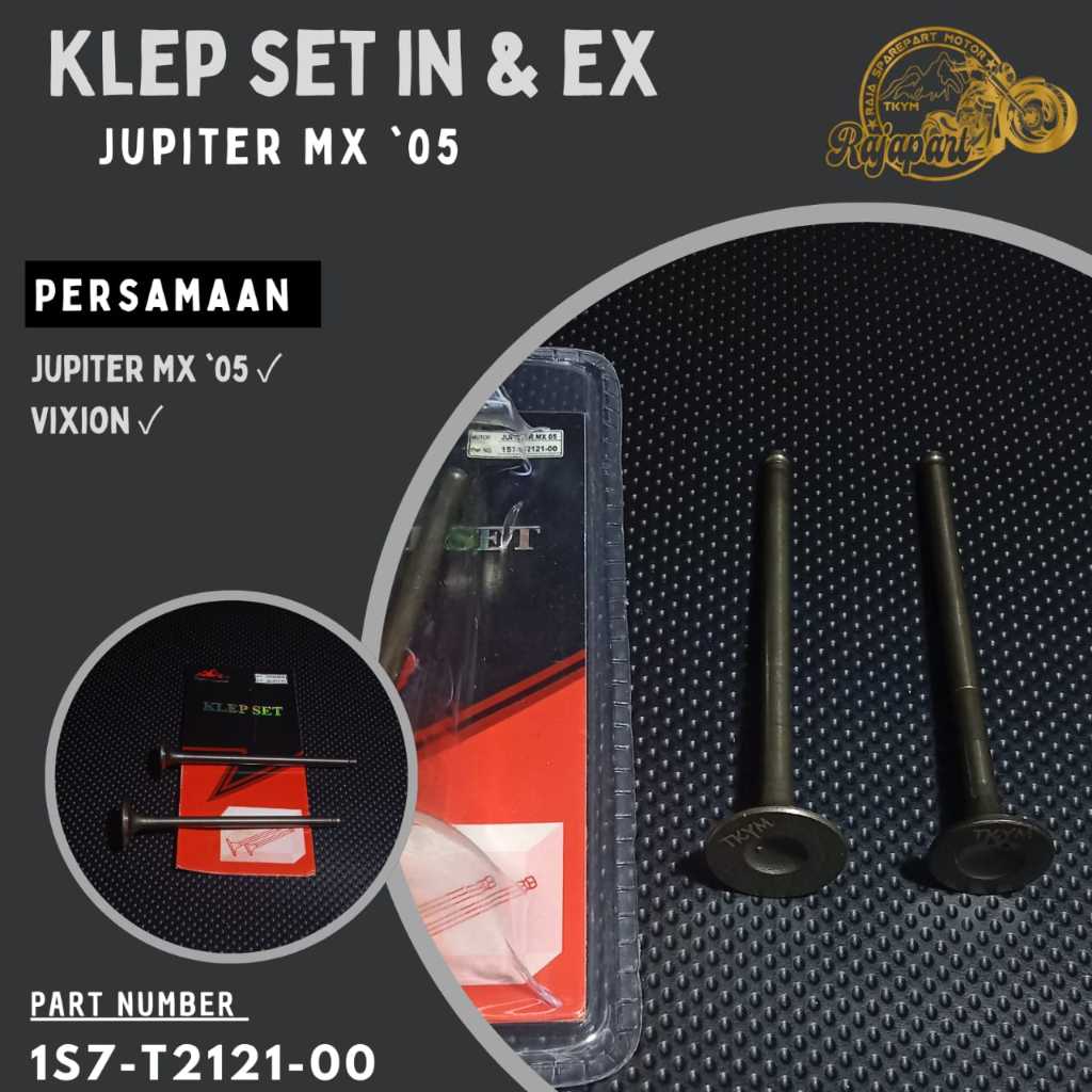 PAYUNG KLEP SET KLEP IN EX JUPITER MX / VIXION OLD / VIXION NEW ORIGINAL TAKAYAMA