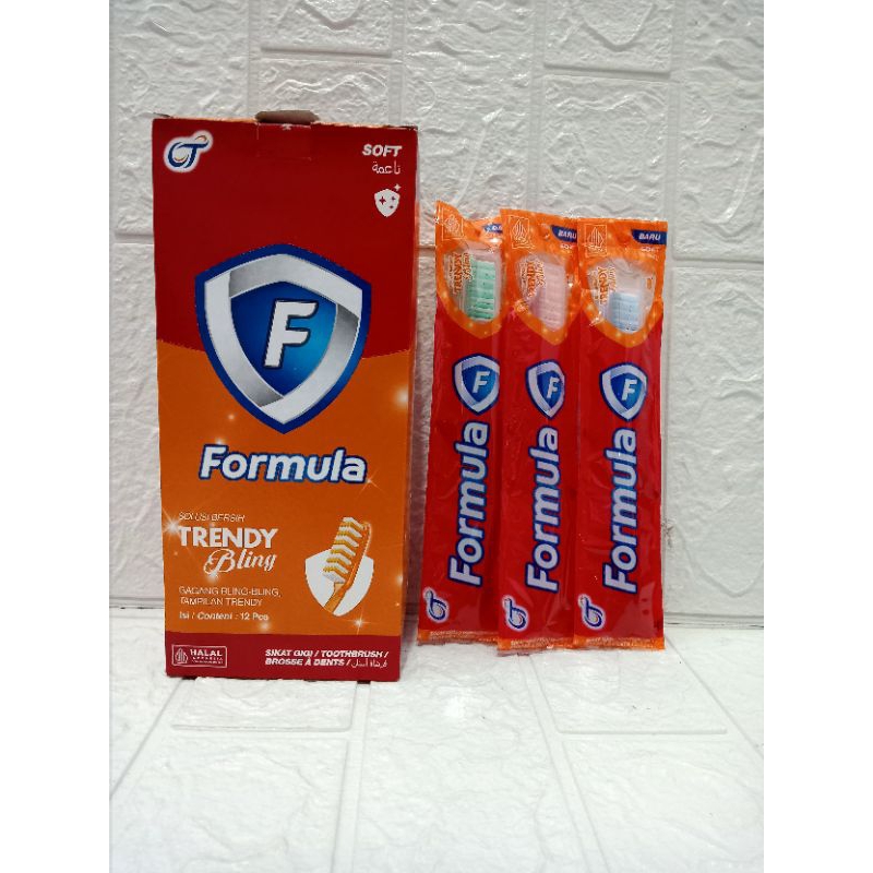 Sikat Gigi Formula Trendy Bling / Sikat Gigi Dewasa