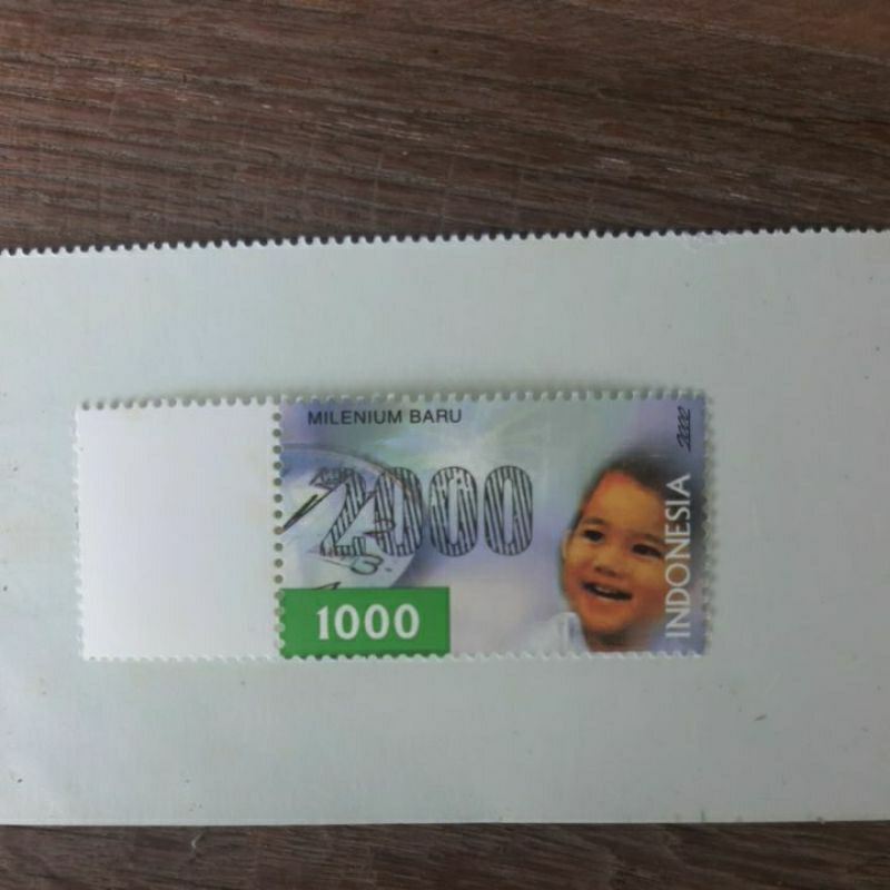 

Perangko Indonesia Millenium Baru 2000 harga 1 prangko