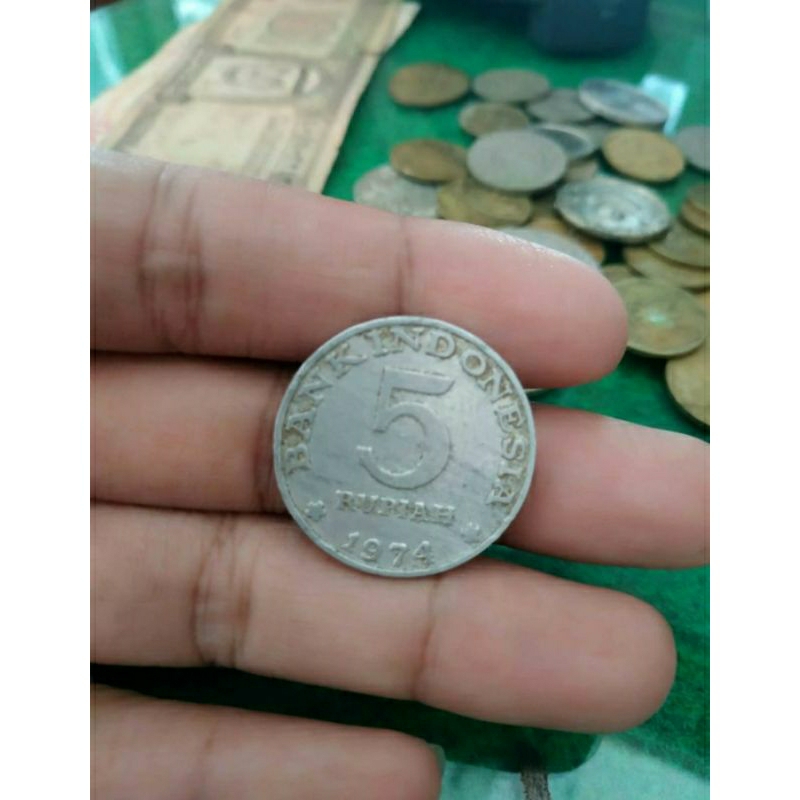 uang jadul 5 rupiah