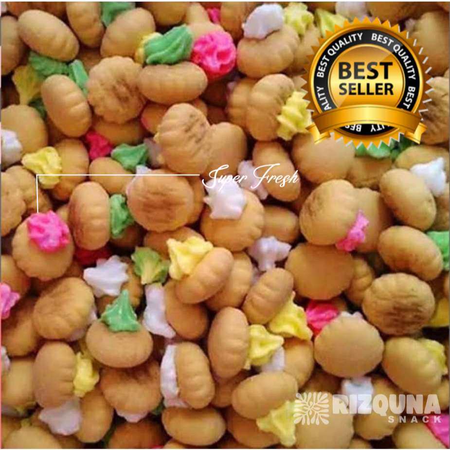 

Kue Biskuit Kancing / Kue Gemrose / Kue Jadul 1KG Harga Grosir Kiloan