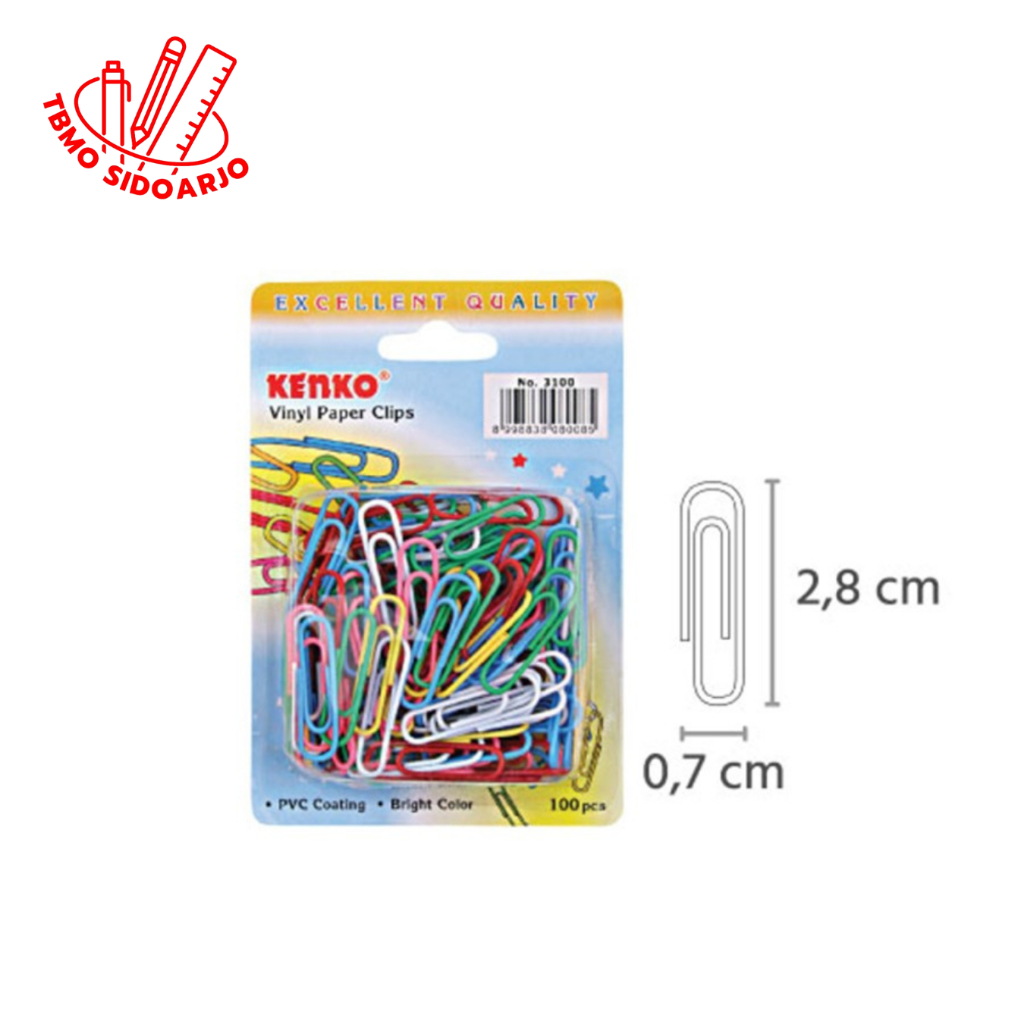 

TBMO Paper Clip Kenko Warna 3100