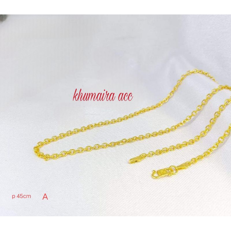 kalung rantai Medan yaxiya dewasa