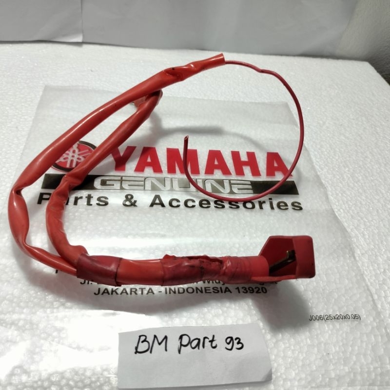Potongan Kabel Aki Plus All Yamaha Matic Original