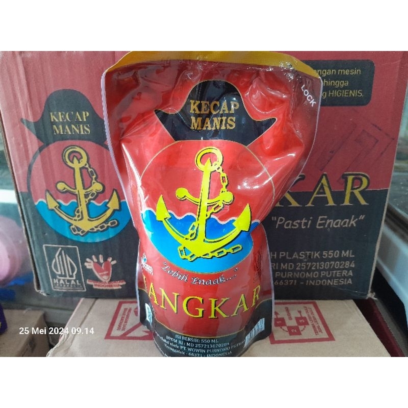 

Kecap Manis Jangkar 550ml Enak, Manis & Gurih