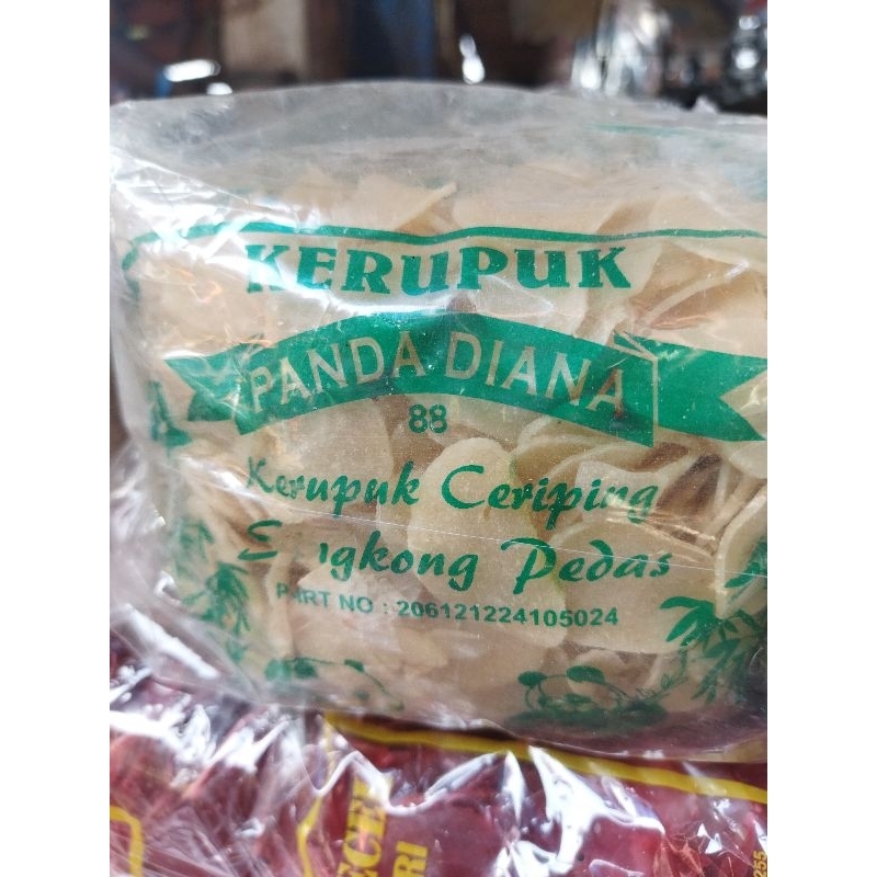 

Kerupuk ceriping singkong pedas/bgks