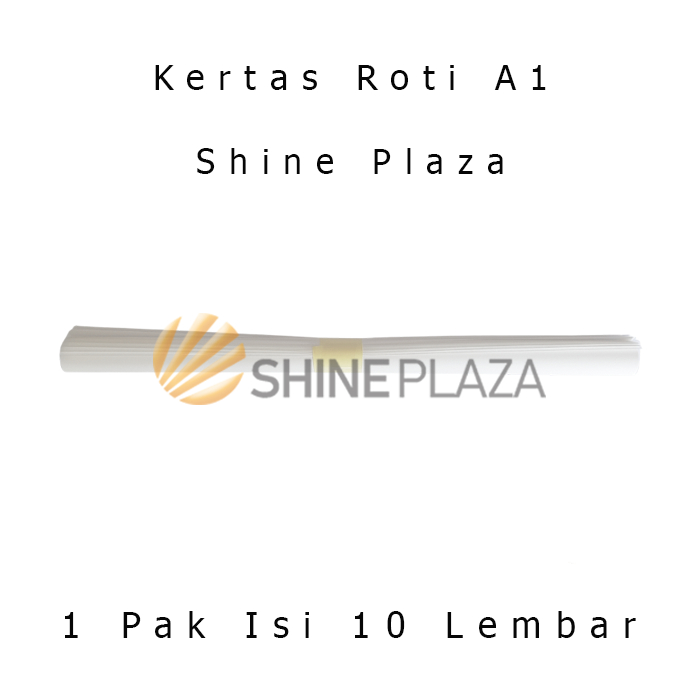 

TRG Kertas Roti Baking Paper BKP-57 A1 - Kertas Gambar Tracing Jiplak Mahasiswa Teknik Arsitek Design 1 Pak Isi 10 Lembar TRG