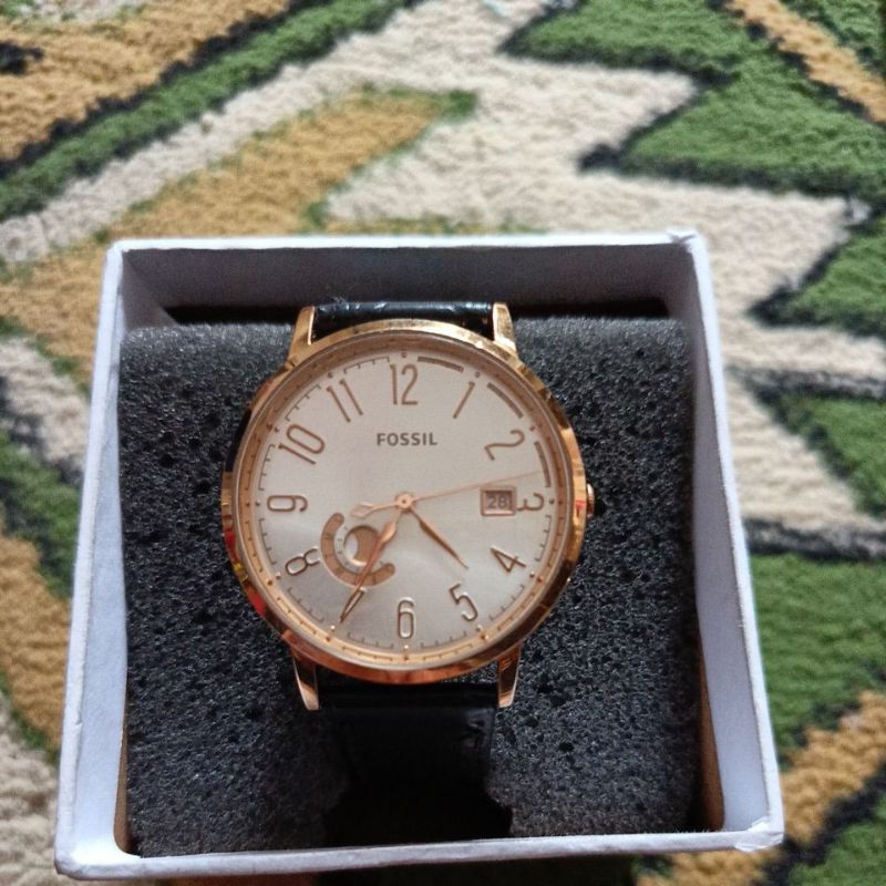 Jam tangan unisek original Fol mulus kinclong Preloved second bekas