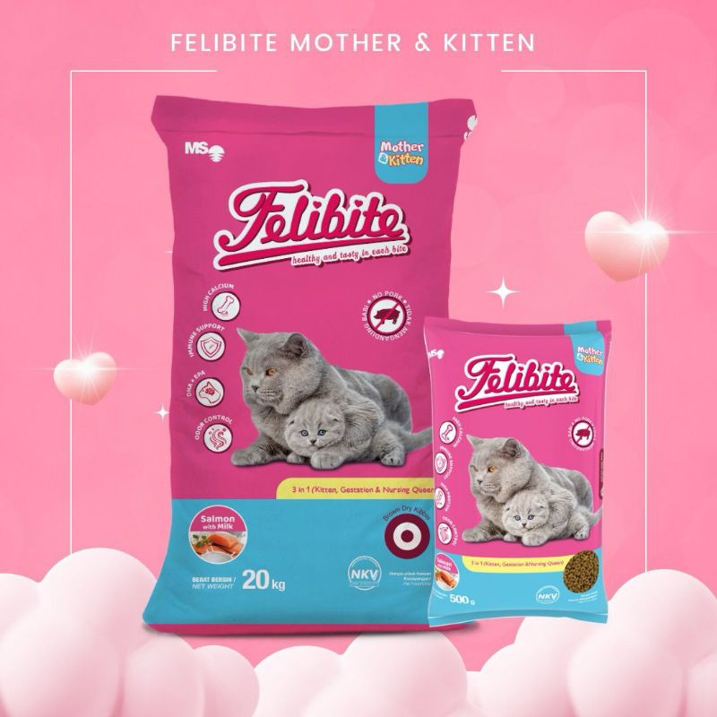 Felibite mother & kitten 500gr
