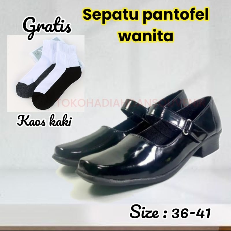 sepatu sekolah wanita , sepatu sekolah, sepatu pantofel wanita, sepatu kantor.