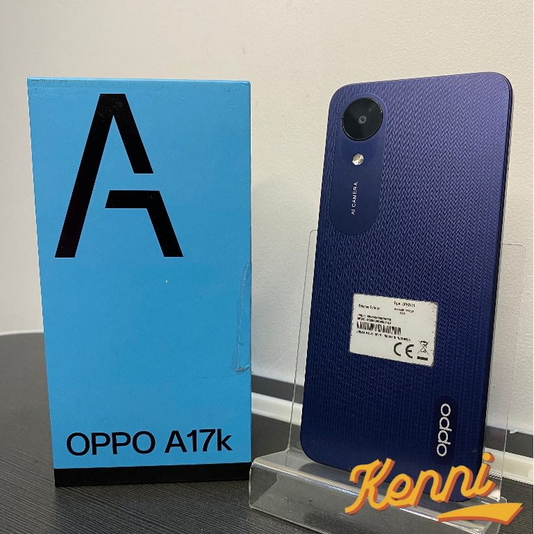 Oppo A17k 3/64 Bekas Fullset Second Resmi Original