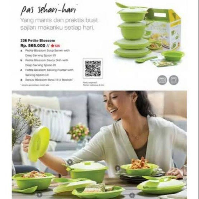 TUPPERWARE PETITE BLOSSOM