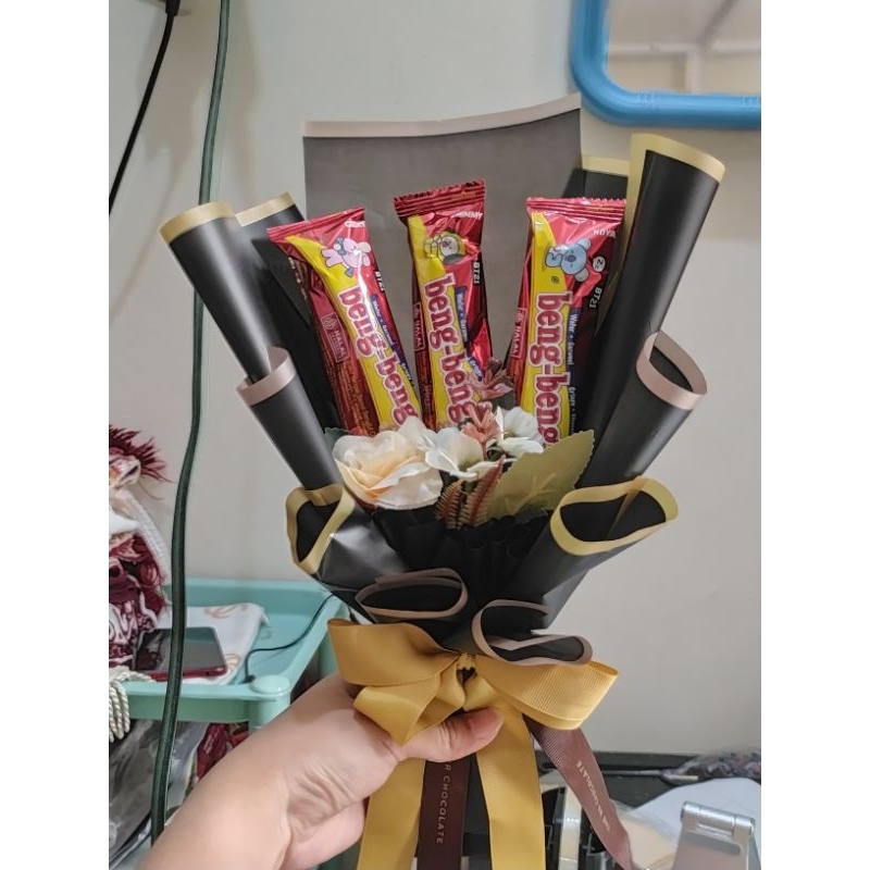 

(Ready Stock) buket Snack murah / buket wisuda / buket ultah / hampers