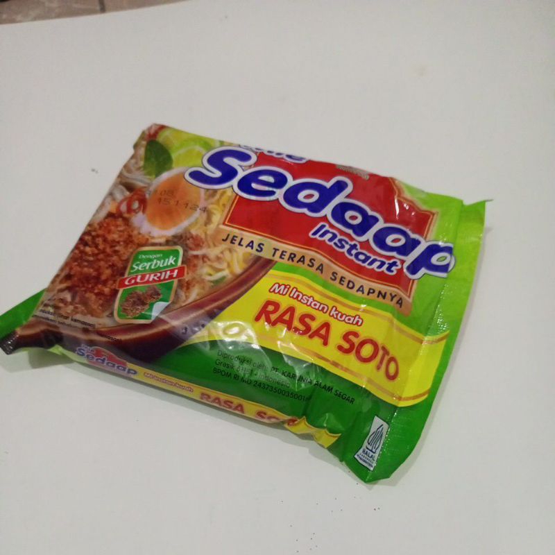 

Mie SEDAAP Mi Instan Kuah Rasa Soto 75g