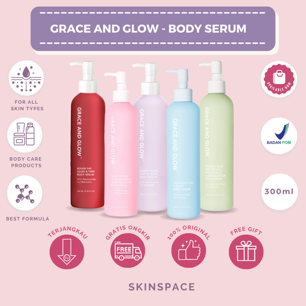 Grace And Glow Body Serum Series