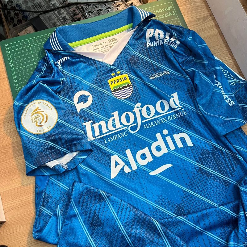 ORIGINAL JERSEY PERSIB BANDUNG SUPORTER EDITION 2023/24 FINAL CHAMPIONSHIP SERIES