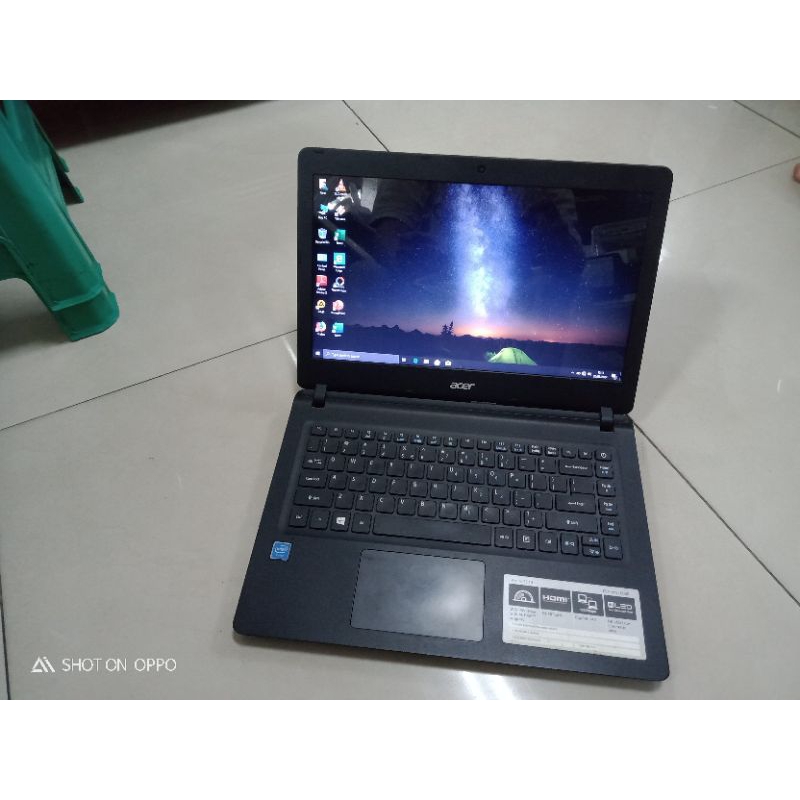 Jual Laptop Acer Aspire Es1-432 Celeron Lengkap Dus Box Msh Segel