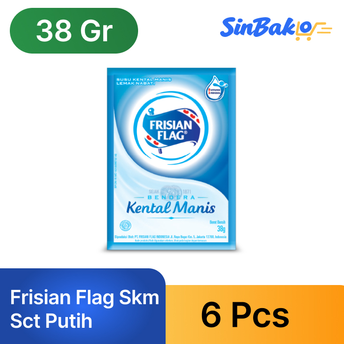 

Frisian Flag Skm Sct Putih 38gr (6 Pcs)